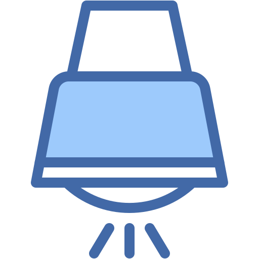 lámpara infrarroja Generic color lineal-color icono