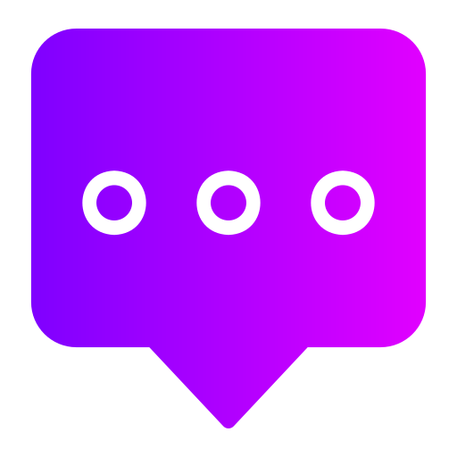 Message Generic gradient fill icon