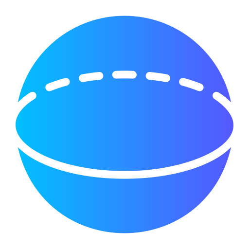 sphère Generic gradient fill Icône