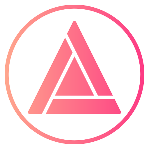 三角形 Generic gradient fill icon