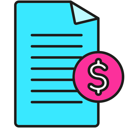 rachunek finansowy Generic color lineal-color ikona