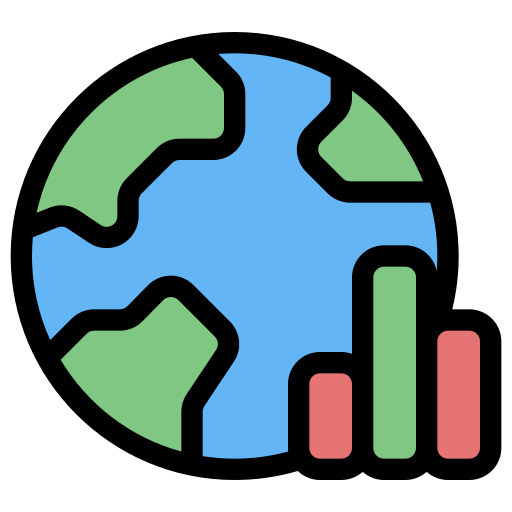 gdp Generic color lineal-color icon
