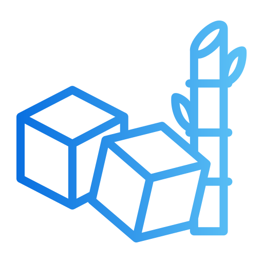 Sugar cube Generic gradient outline icon
