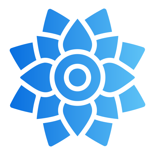 Mandala Generic gradient fill icon