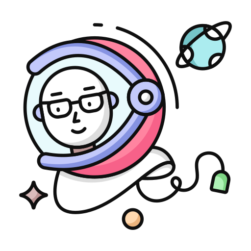 astronauta Generic color lineal-color Ícone