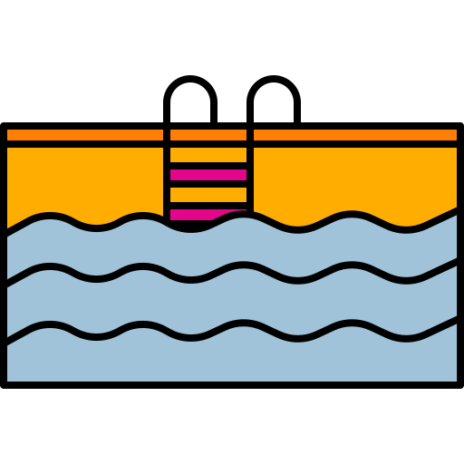 piscine Generic color lineal-color Icône