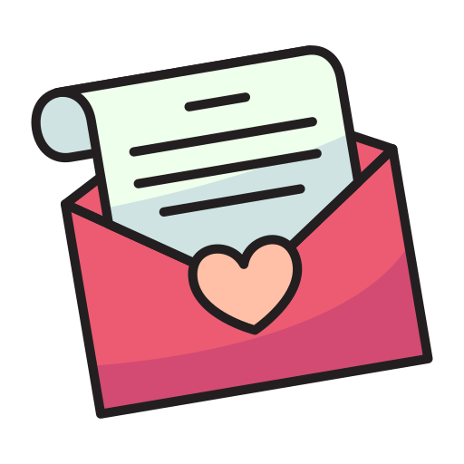 Love letter Generic color lineal-color icon