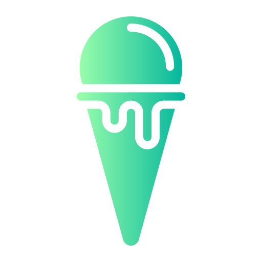 아이스크림 콘 Generic gradient fill icon