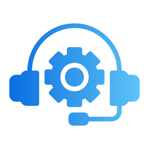 Technical Support Generic gradient fill icon