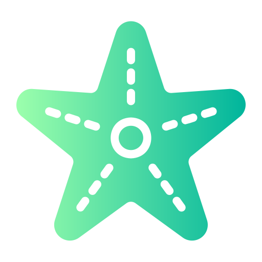 Starfish Generic gradient fill icon