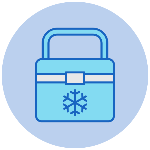 Ice box Generic color lineal-color icon