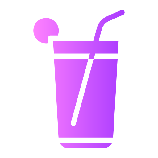 Cocktail drink Generic gradient fill icon