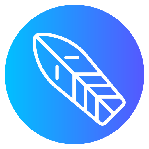 サーフボード Generic gradient fill icon