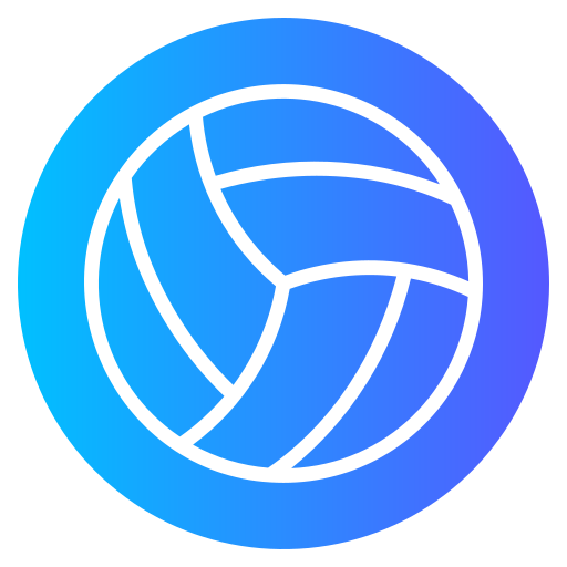 volley-ball Generic gradient fill Icône