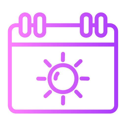 sommerferien Generic gradient outline icon