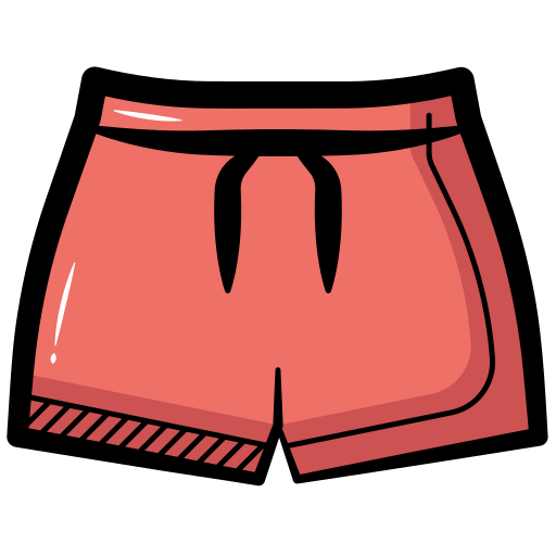 shorts de baño Generic color lineal-color icono