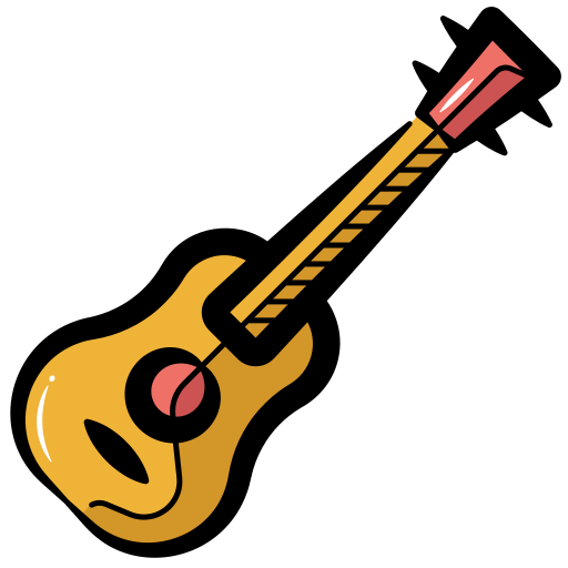 ukulele Generic color lineal-color ikona