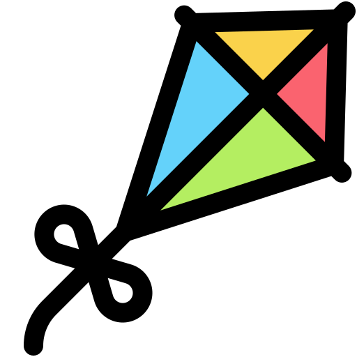 Kite Generic color lineal-color icon