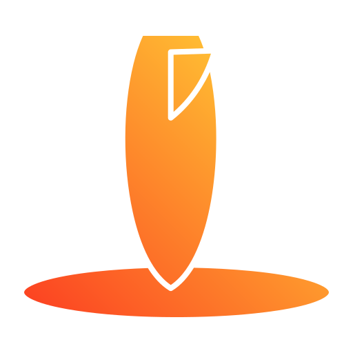 surfplank Generic gradient fill icoon