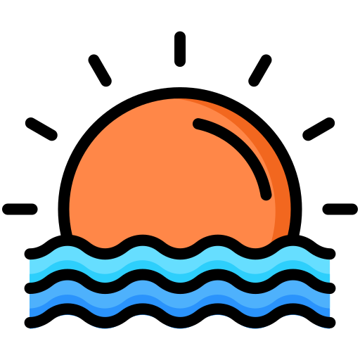 Sunset Generic color lineal-color icon