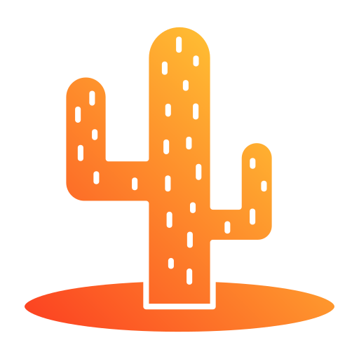 cactus Generic gradient fill icono