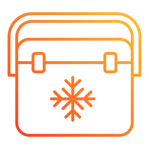 Ice box Generic gradient outline icon