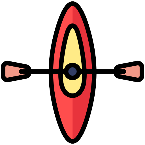 kajak Generic color lineal-color ikona