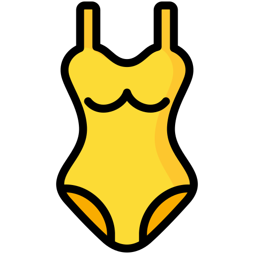kostium kąpielowy Generic color lineal-color ikona