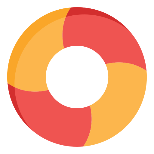 Rubber ring Generic color fill icon