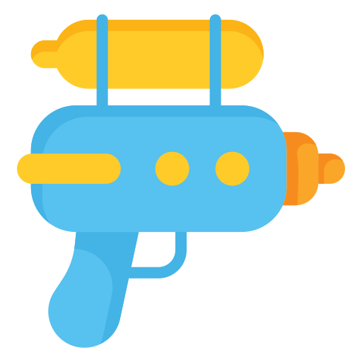 Water gun Generic color fill icon