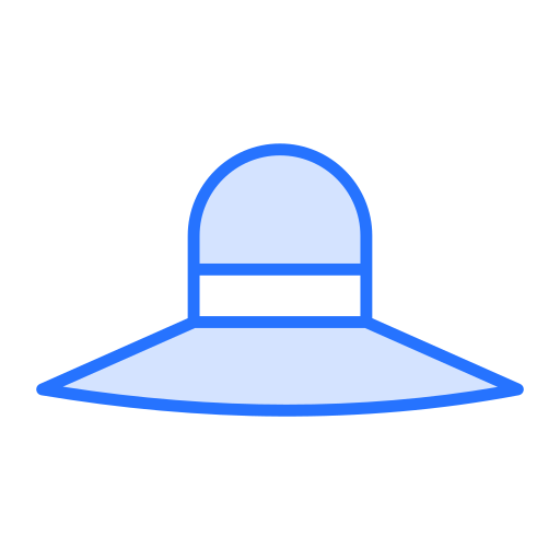 夏用帽子 Generic color lineal-color icon