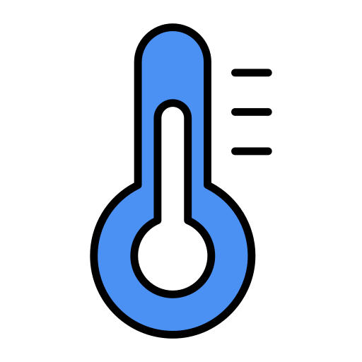 온도계 Generic color lineal-color icon