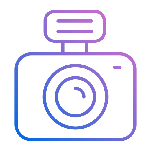 kamera Generic gradient outline ikona