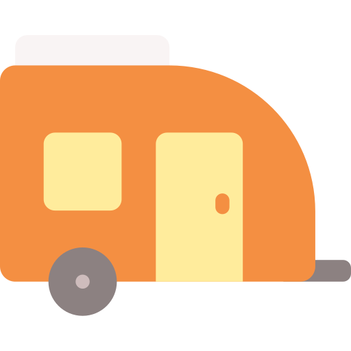 Caravan Generic color fill icon