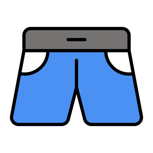shorts de bain Generic color lineal-color Icône