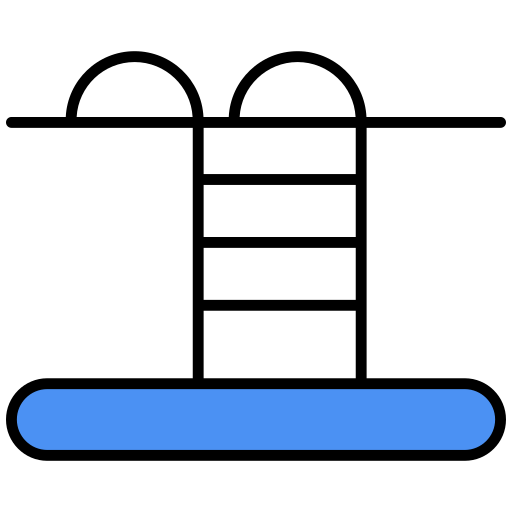 スイミングプール Generic color lineal-color icon