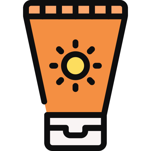bloqueador solar Generic color lineal-color icono