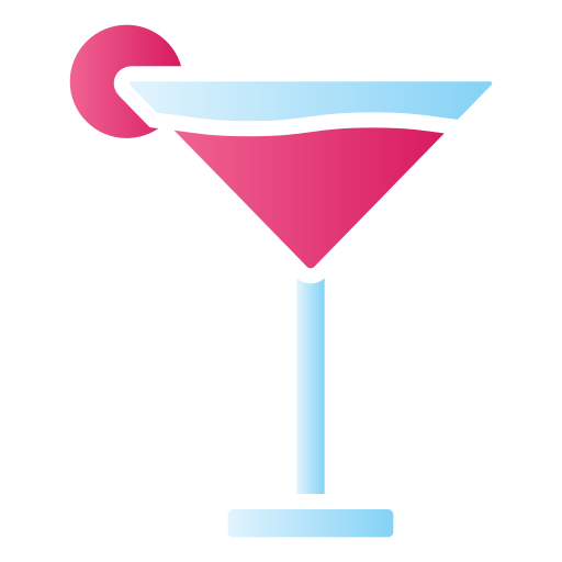 cocktail Generic gradient fill icona