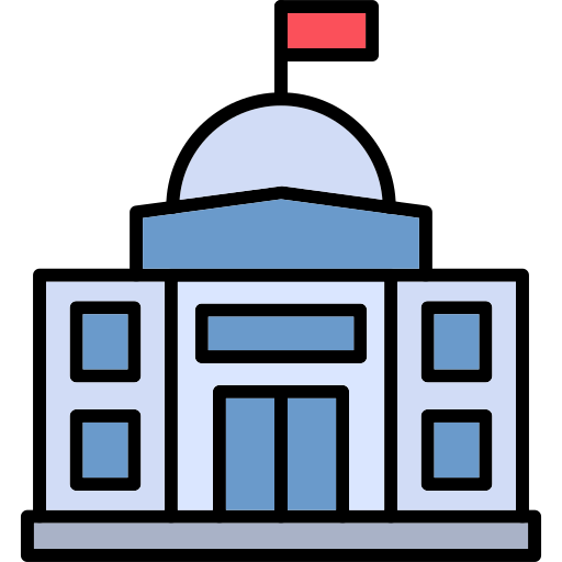 대사관 Generic color outline icon