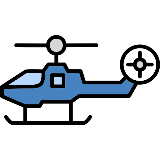 elicottero da combattimento Generic color outline icona
