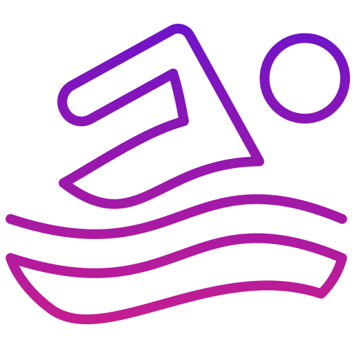schwimmen Generic gradient outline icon