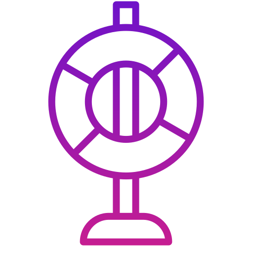 ヘルプ Generic gradient outline icon
