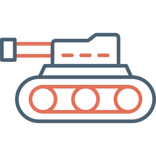 탱크 Generic color outline icon