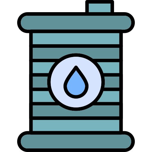 barile di petrolio Generic color outline icona