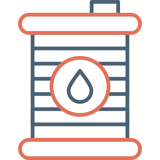 Нефтяная бочка Generic color outline иконка