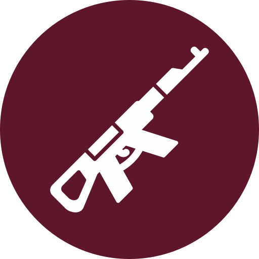 ak 47 Generic color lineal-color icon
