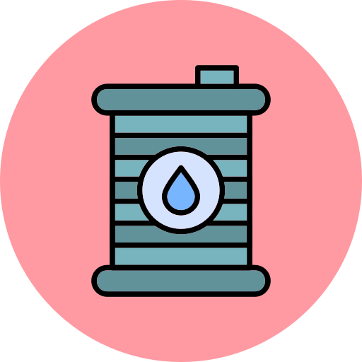 Oil barrel Generic color outline icon