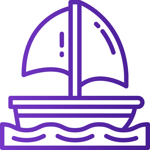 ボート Generic gradient outline icon