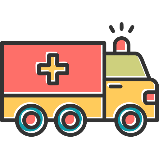 Ambulance Generic Color Omission icon