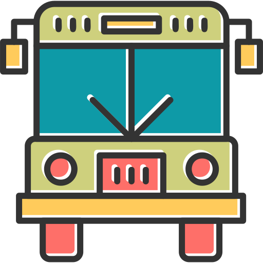 bus Generic Color Omission icon